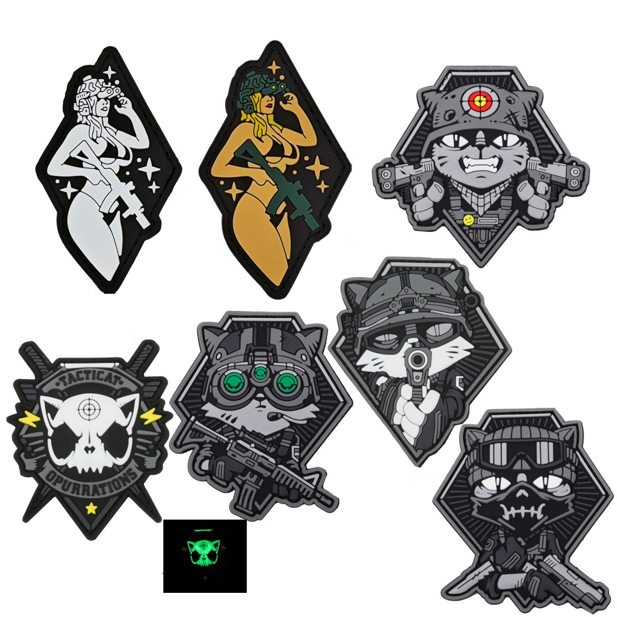 PVC Cat Patch on Clothes Moral - đánh giá và giá Urban Backpack Tactical