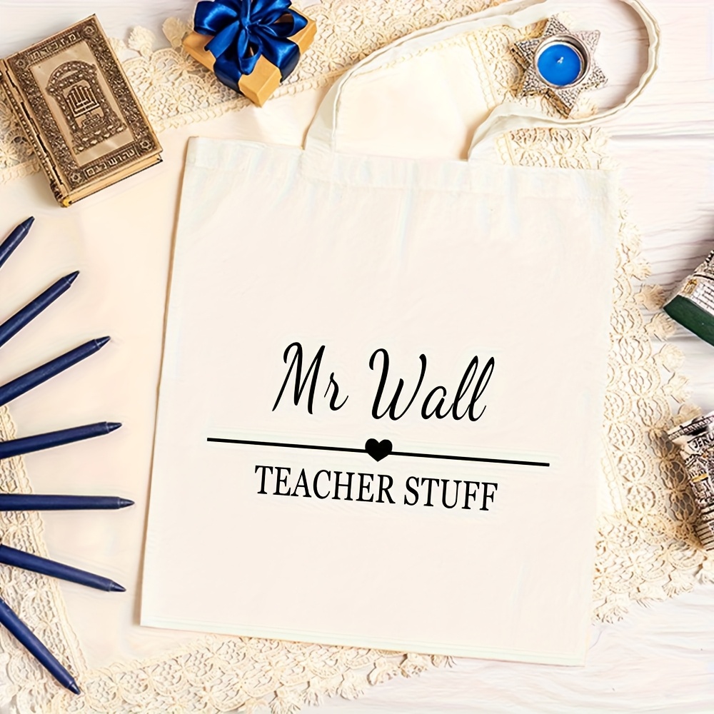 Personalized Teacher Tote Bag  - đánh giá và giá Canvas Backpack Casual