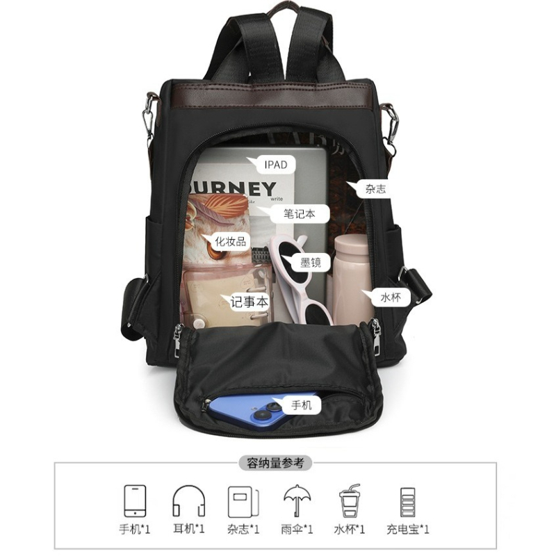 Women's Bag Detachable Strap O - đánh giá và giá Fashion Backpack Women